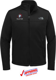 STUART HALL - The North Face Chest Logo Ridgewall Soft Shell Jacket, Black
